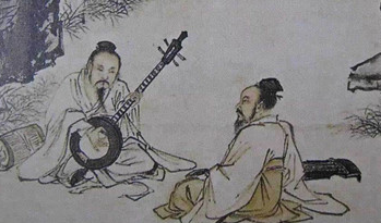 仇英的《蕉阴结夏图》展现了什么样的绘画技巧？